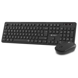 COMBO SUBBLIM TECL RAT BUSINESS SLIM SILENCIOSO INALAMB NEGRO 24G