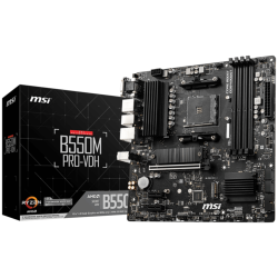 PLACA BASE MSI B550M PRO VDH AM4 MATX 4XDDR4