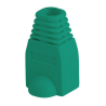 FUNDA PROTECTOR LANBERG CONECTOR RJ45 PACK 100 UDS VERDE