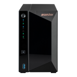 NAS ASUSTOR TOWER 2 BAY QUAD CORE 14GHZ 2GB DDR4 25GBE X1 USB32