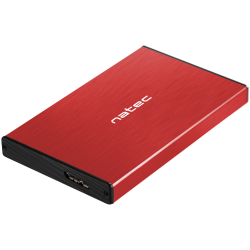 CARCASA HDD NATEC RHINO GO NKZ 1279 25 ROJA