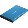 CAJA EXTERNA NATEC RHINO GO DISCO DURO 25 USB 30 SATA AZUL
