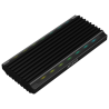 CARCASA HDD AISENS ASM2 RGB012B M2 NEGRA