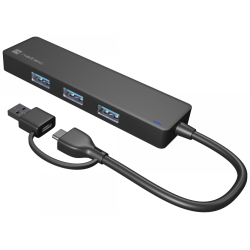 HUB NATEC MAYFLY USB C 30 4 PUERTOS ADAPTADOR USB A