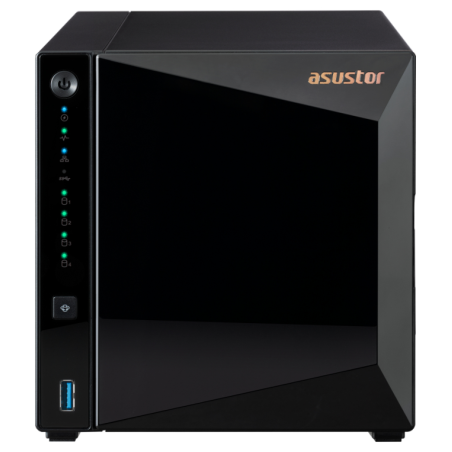 NAS ASUSTOR TOWER 4 BAY QUAD CORE 14GHZ 2GB DDR4 25GBE X1 USB32