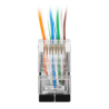 CONECTOR LANBERG CAT6 FTP 8P8C PASS THROUGH TYPE PACK 20 UDS