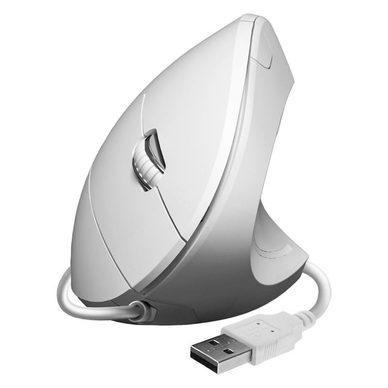 RATON SUBBLIM GLIDE VERTICAL ERGO WHITE USB