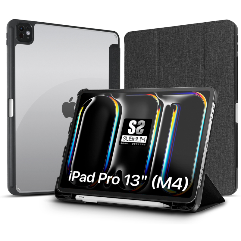 FUNDA TABLET SUBBLIM CLEAR SHOCK CASE IPAD PRO 129 2024