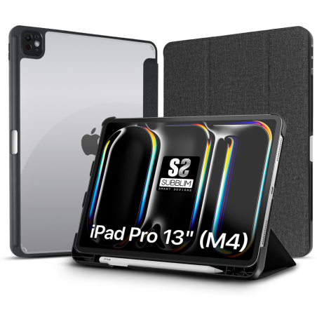 FUNDA TABLET SUBBLIM CLEAR SHOCK CASE IPAD PRO 129 2024