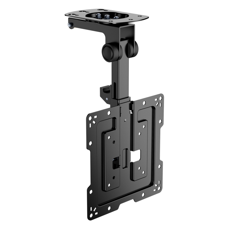 SOPORTE DE TECHO AISENS GIRATORIO PLEGABLE PARA MONITORTV 20KG DE 19 43 NEGRO