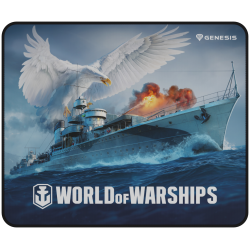 ALFOMBRILLA GENESIS CARBON 500 M WOWS RAYO 300X250 MM
