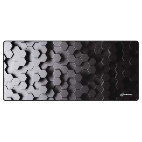 ALFOMBRILLA GAMING SHARKOON SKILLER SGP30 XXL HEX 900x400x25MM