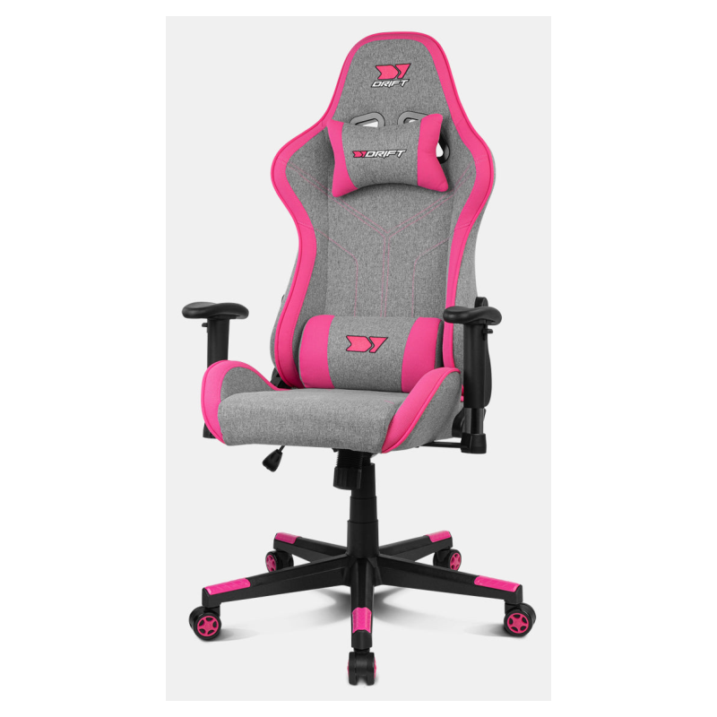 SILLA GAMING DRIFT DR90 PRO GRIS ROSA