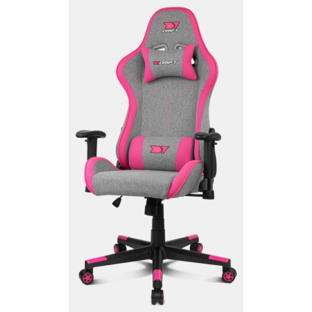 SILLA GAMING DRIFT DR90 PRO GRIS ROSA