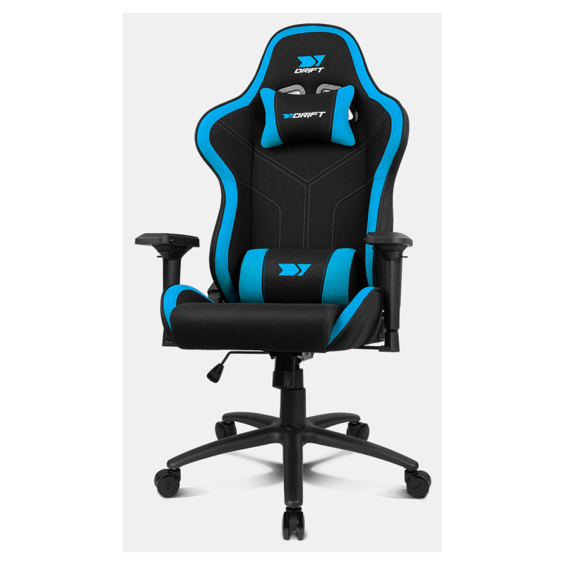 SILLA GAMING DRIFT DR110BL TEJIDO NEGRO AZUL