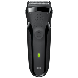 AFEITADORA MASCULINA BRAUN SERIES 3 300S CARGA RAPIDA 3 CABEZALES AUTONO 30MIN