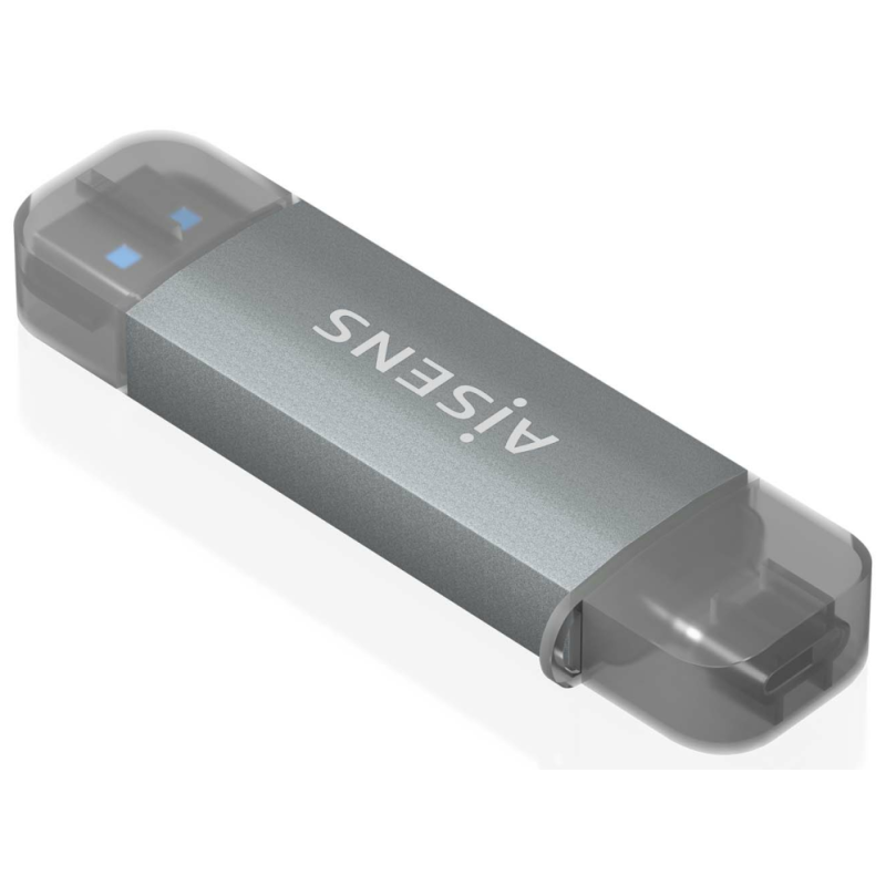 LECTOR TARJETAS AISENS SD MICRO SD MMC RS MMC MMC MICRO USB C Y A