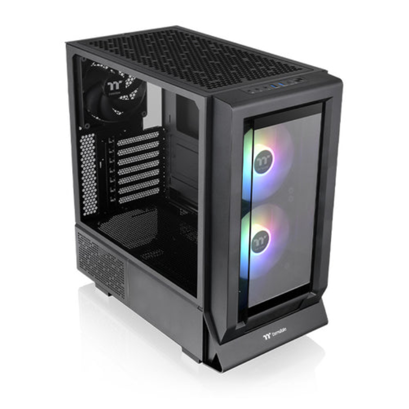 CAJA GAMING THERMALTAKE CERES 350 MX ATX 3XVENT 140 ARGB NEGRO SN FUENTEA
