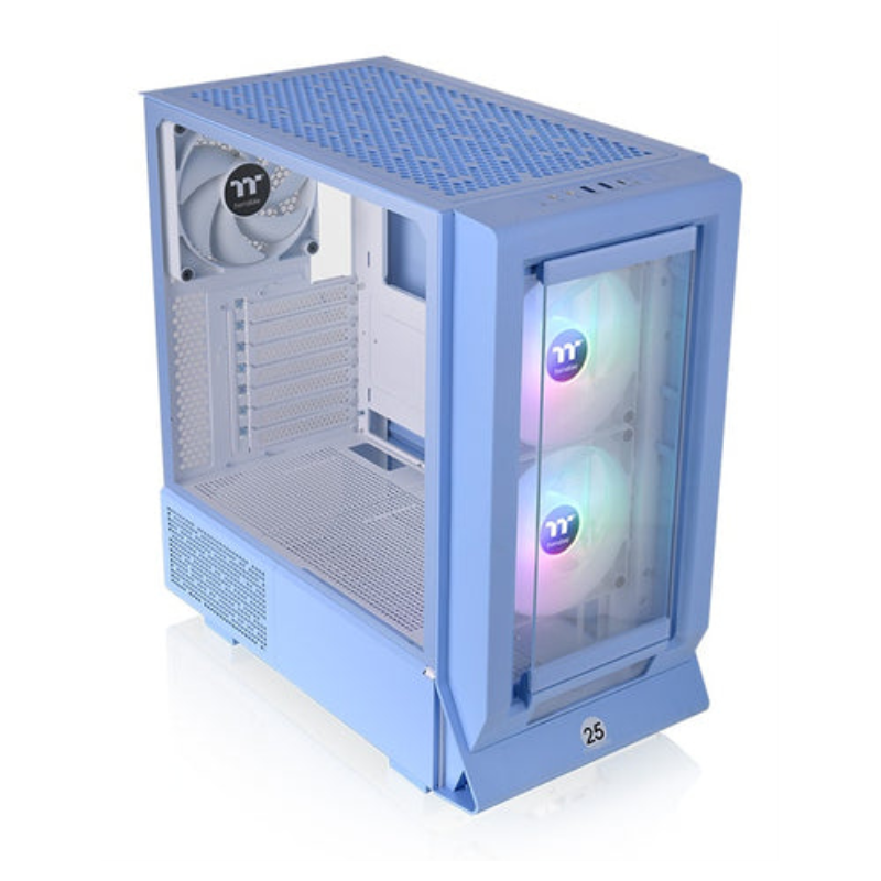 CAJA GAMING THERMALTAKE CERES 350 MX ATX 3XVENT 140 ARGB HYDRANGEA SN FUENTEA