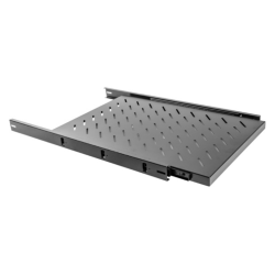 BANDEJA LANBERG DESLIZANTE 1U 465X750MM HASTA 60KG RACK 19 NEGRO