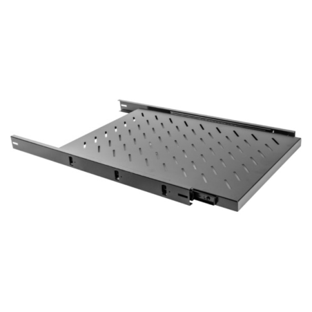 BANDEJA LANBERG DESLIZANTE 1U 465X750MM HASTA 60KG RACK 19 NEGRO