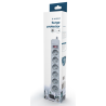REGLETA GEMBIRD 6 TOMAS PROTECCION ANTIPICOS BLANCA 15M