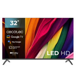 TELEVISION CECOTEC LED 32HD GOOGLE TV AUDIO GOOGLE VOICE ASSITANT CHROMECAST