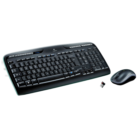 COMBO TECLADO RATON LOGITECH MK330 RF INALAMBRICO NEGRO