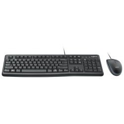 COMBO TECLADO RATON LOGITECH MK120 USB NEGRO