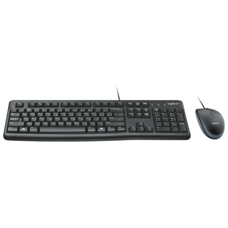 COMBO TECLADO RATON LOGITECH MK120 USB NEGRO