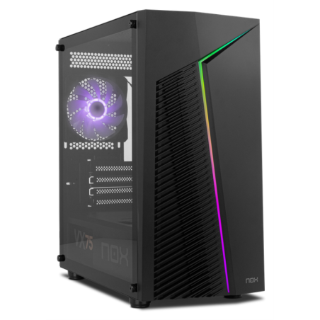 CAJA NOX INFINITY RGB M ATX CHASSIS MINITORRE NEGRO