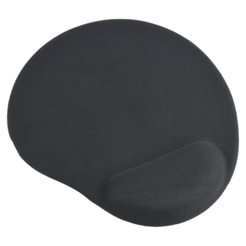 ALFOMBRILLA DE GEL GEMBIRD PARA RATON CON SOPORTE PARA MUNECA NEGRO