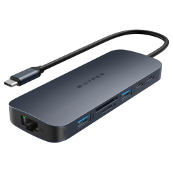 HYPER DRIVE ECOSMART GEN2 UNIVERSAL USB C 10 IN 1 HUB W 140 W PD31