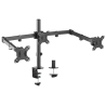 SOPORTE MESA AISENS 3 MONITORES 7KG 13 27 GIRATORIO INCLINABLE NEGRO