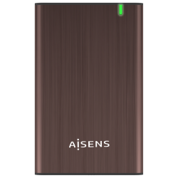 CAJA EXTERNA DISCO 25 AISENS 95MM SATA A USB 30 USB31 GEN1 MARRON