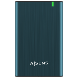 CAJA EXTERNA DISCO 25 AISENS 95MM SATA A USB 30 USB31 GEN1 AZUL PACIFICO