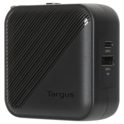 CARGADOR PORTATIL TARGUS 65 W GAN CHARGER MULTI PORT WITH TRAVEL ADAPTERS