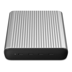 CARGADOR ADAPTADOR HYPER HJ 245W GAN EU UK CORD