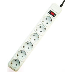 REGLETA GEMBIRD 6 ENCHUFES PROTECTOR CONTRA SOBRETENSIONES 10 PIES