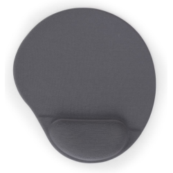 ALFOMBRILLA DE GEL GEMBIRD PARA RATON CON SOPORTE PARA MUNECA GRIS