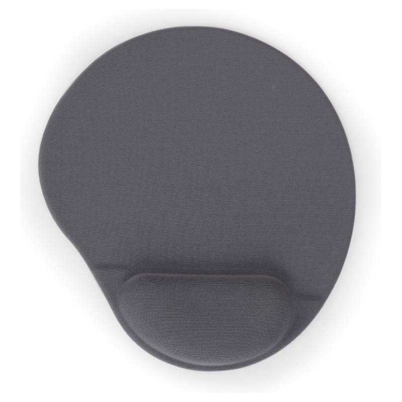 ALFOMBRILLA DE GEL GEMBIRD PARA RATON CON SOPORTE PARA MUNECA GRIS