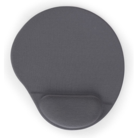 ALFOMBRILLA DE GEL GEMBIRD PARA RATON CON SOPORTE PARA MUNECA GRIS
