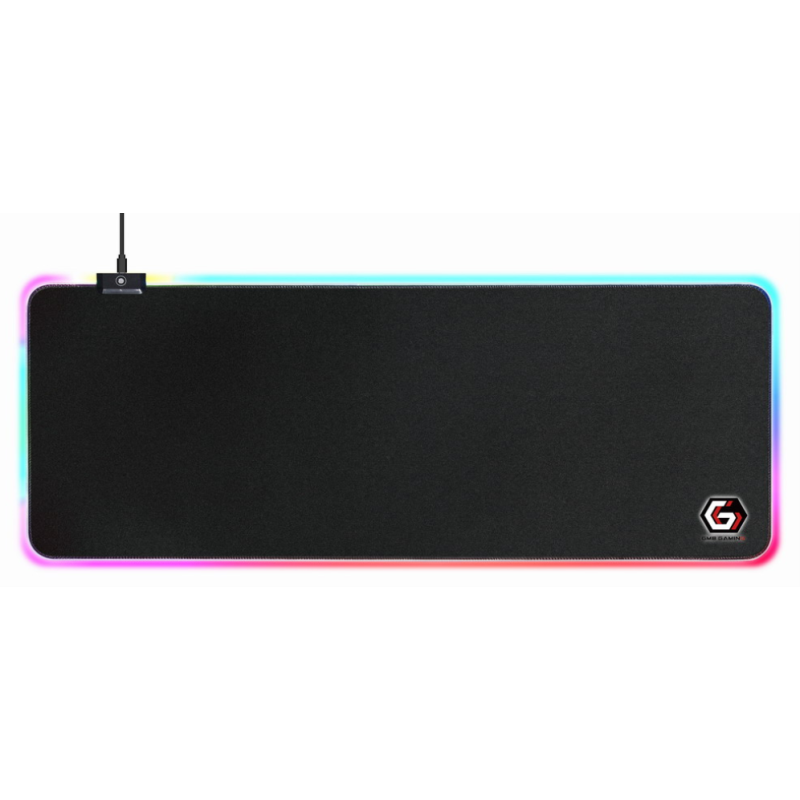 ALFOMBRILLA GAMING GEMBIRD CON EFECTO DE LUZ LED TAMANO L