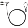 CABLE SEGURIDAD TOOQ NANO 25X6MM LLAVE PARA PORTATILES