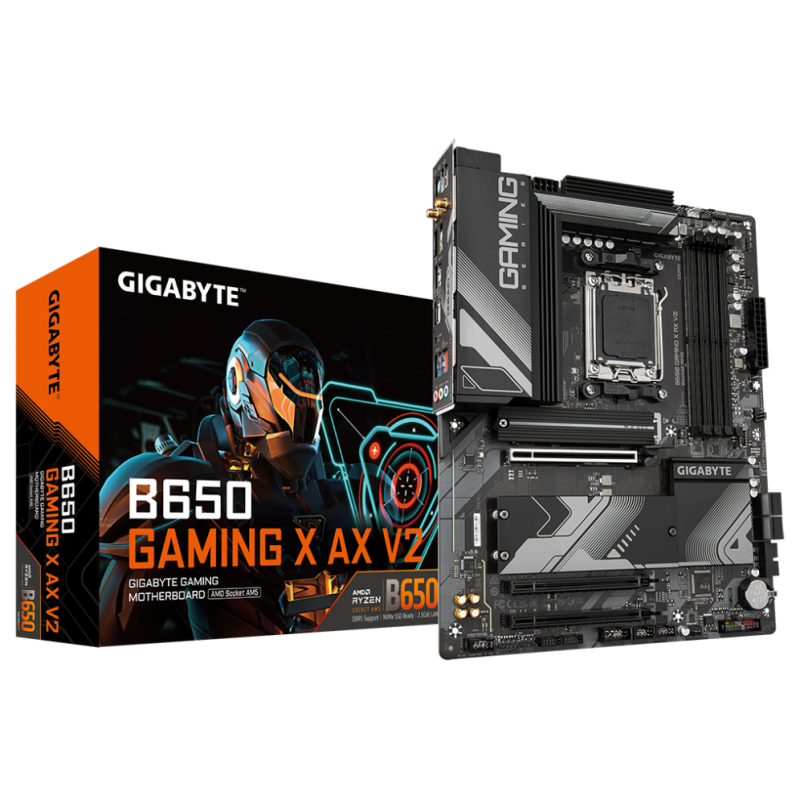 PLACA BASE GIGABYTE B650 GAMING X AX V2 AM5 ATX 4XDDR5