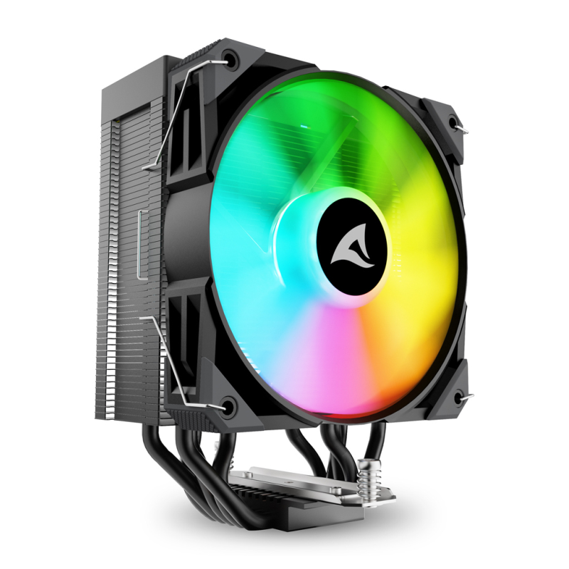 VENTILADOR CPU SHARKOON A50 RGB 120MM NEGRO