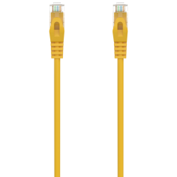 CABLE RED AISENS LATIGUILLO RJ45 LSZH CAT6A UTP AWG24 15M AMARILLO