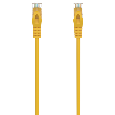 CABLE RED AISENS LATIGUILLO RJ45 LSZH CAT6A UTP AWG24 15M AMARILLO