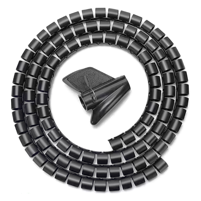 ORGANIZADOR CABLE AISENS EN ESPIRAL 25MM NEGRO 10M