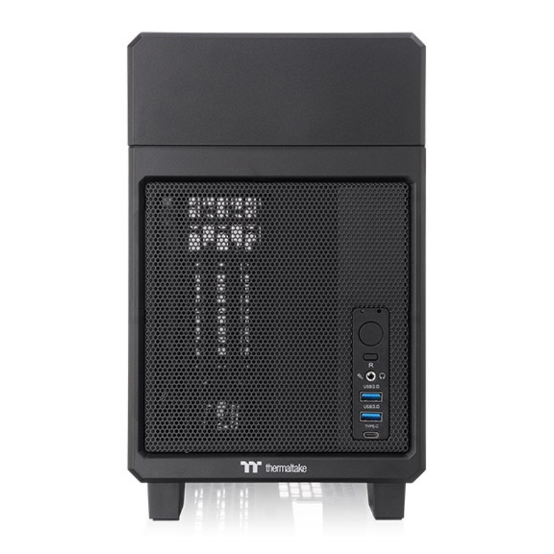 CAJA THERMALTAKE TR100 MINI ITX NEGRO USB 32 Type C x 1 USB 30 x 2 SN CPU